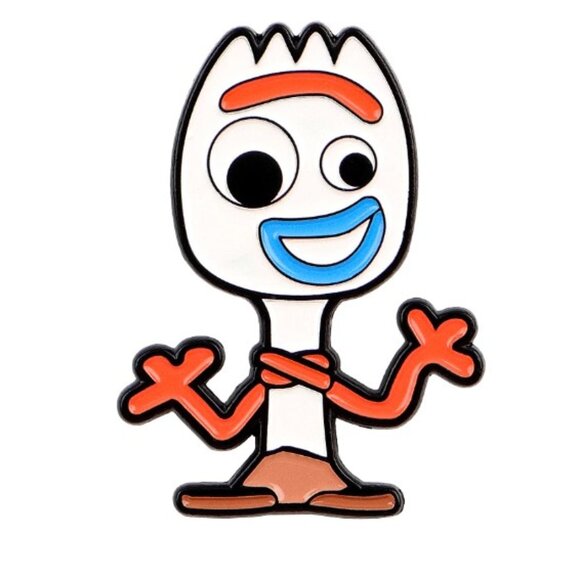 DISNEY Toy Story “Forky” Trading Pin‎ (BRAND-NEW & SO CUTE!) - Picture 1 of 3